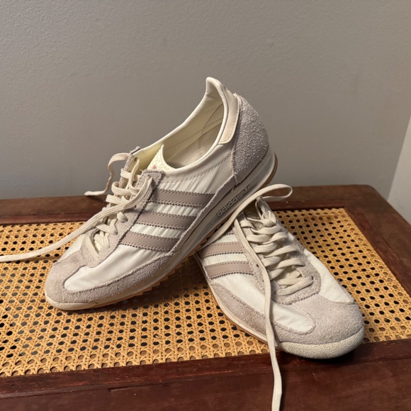 adidas Originals SL 72 OG Off White/Taupe - Picture 2 of 7